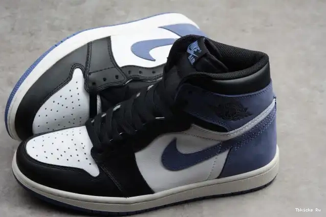 Reps TBK 1 Jordan OG Air Retro 555088-115 Moon Blue High 0328